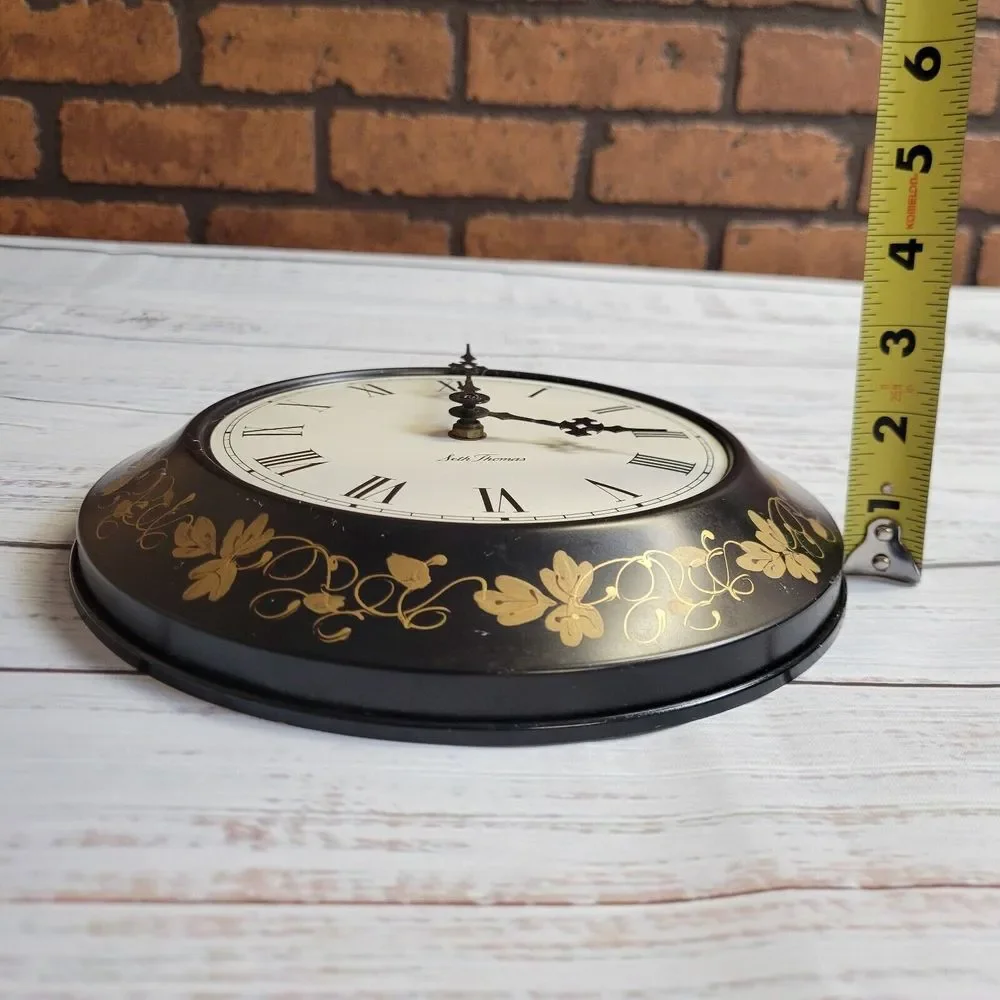 Seth Thomas Prestige II Tri T Model 120 V‎ Missing Face Cover Working